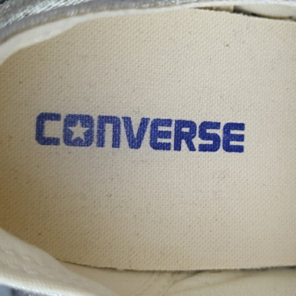 Converse All Star Chuck Taylor Metallic Gold White Sneaker Shoe Men 11 Women 13 - Picture 9 of 12